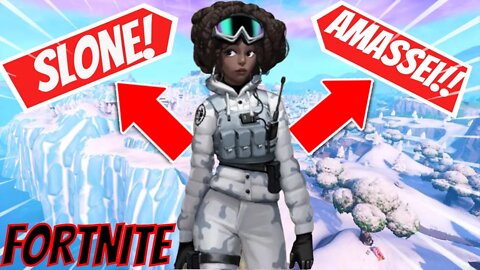 JOGUEI COM A NOVA SKIN SLONE FORTNITE !!! AMASSOU