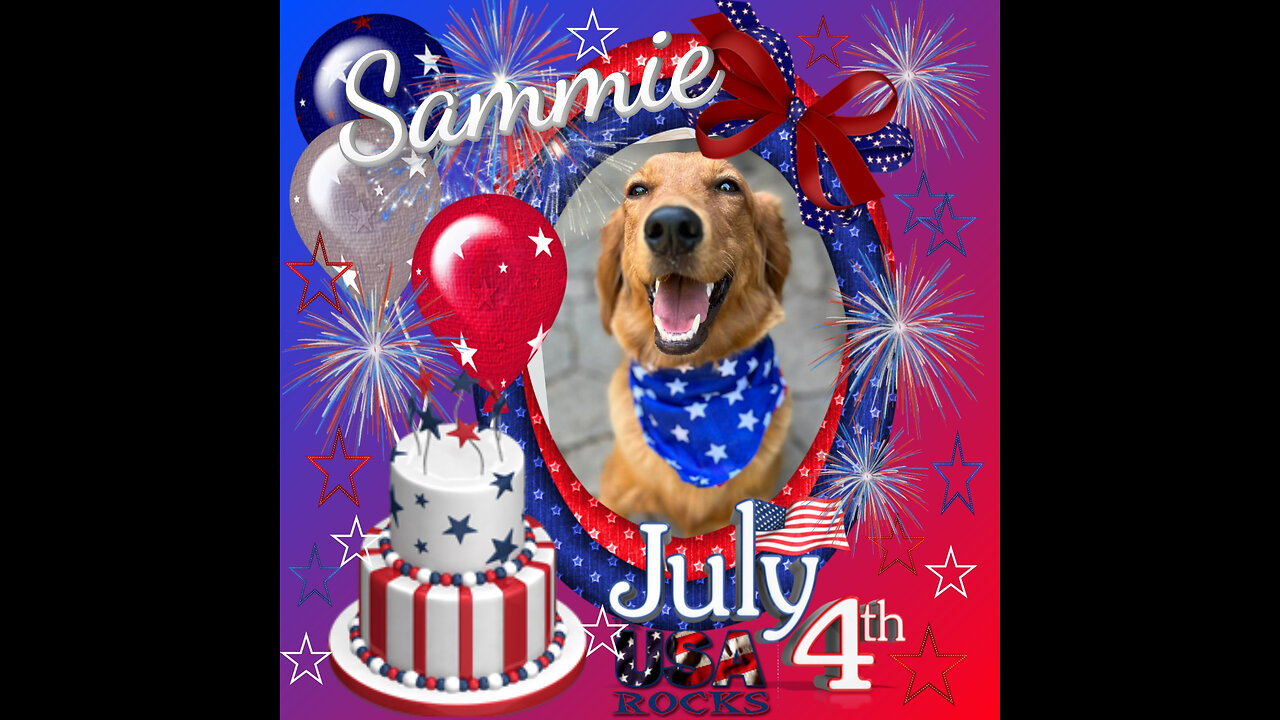 Golden Retrievers: Hearts of Gold - Independence Day 2023