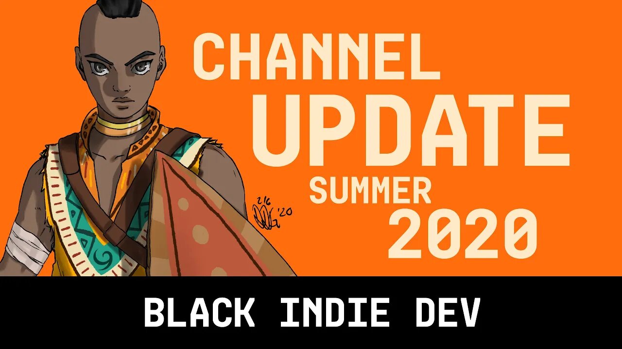 African Fantasy Indie Games DEVLOG | Channel Update - Summer 2020 #ADOS #DOS