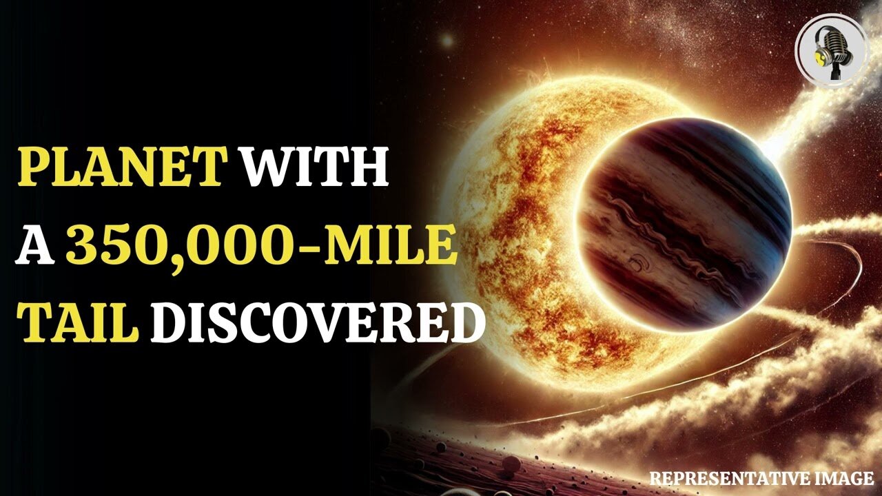 Planet With A 350,000 Mile Tail Discovered | WION Podcast