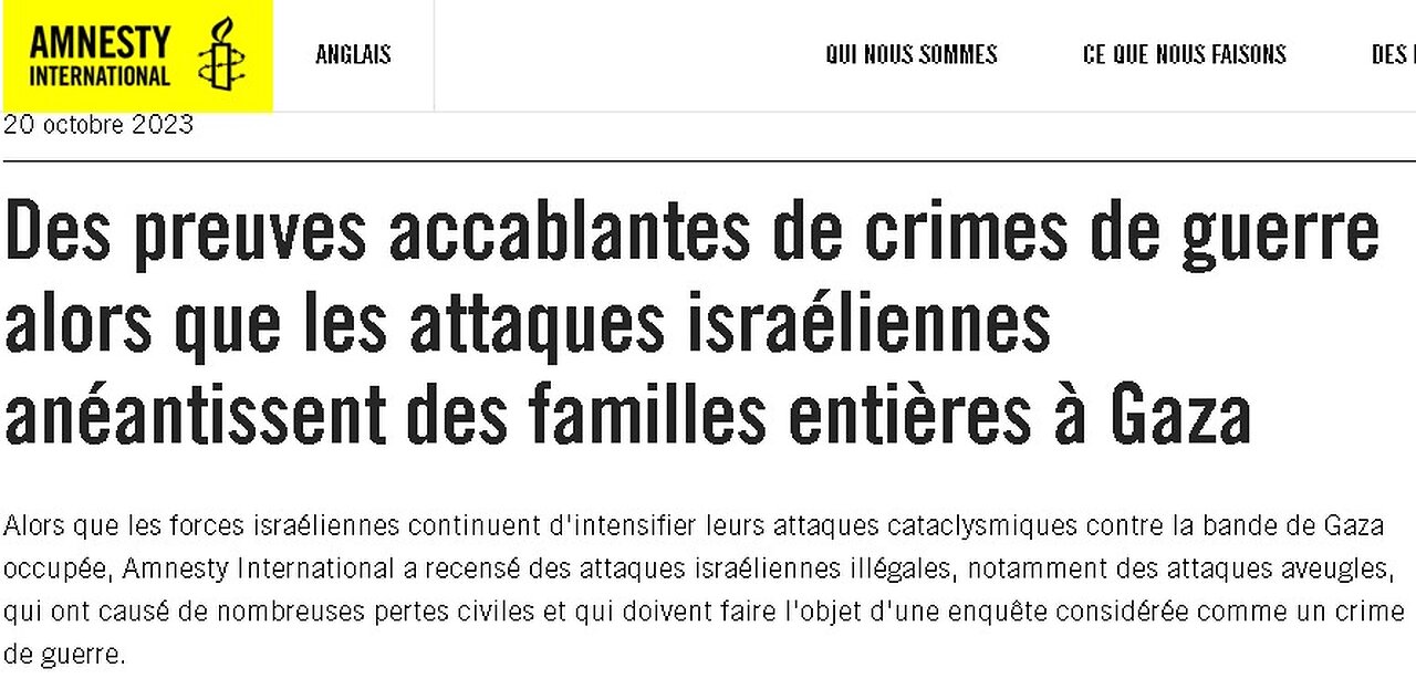 Conflit Israël-Palestine. Israël creuse sa tombe. Voici pourquoi