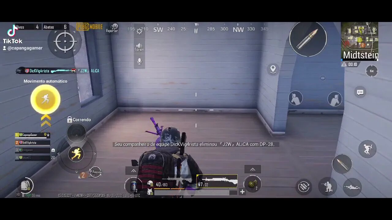 Trocando de arma rápido