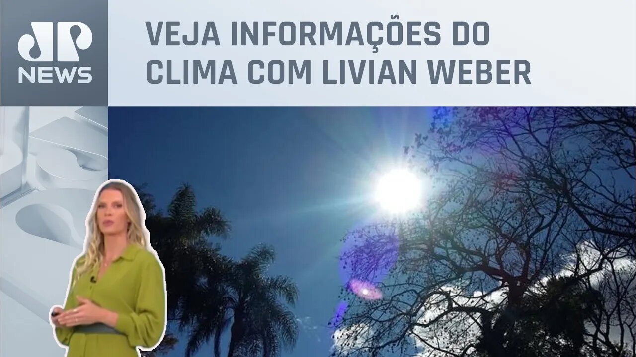 Sol retorna à região Sul e Sudeste continua com riscos de temporais | Previsão do Tempo