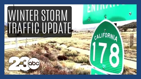 23ABC Winter Storm Traffic Update for 7:00 pm