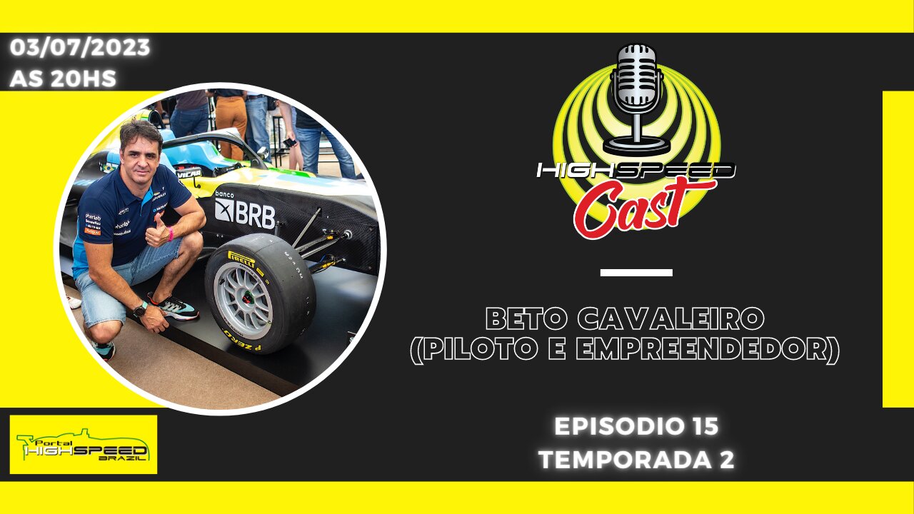 🎙️ BETO CAVALEIRO | PILOTO E EMPREENDEDOR | HIGH SPEED CAST | AO VIVO