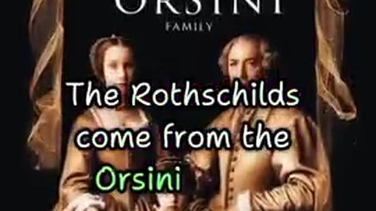 NWO: The grey pope, the Orsini and the Rothschild families - From - Follower of Christ777