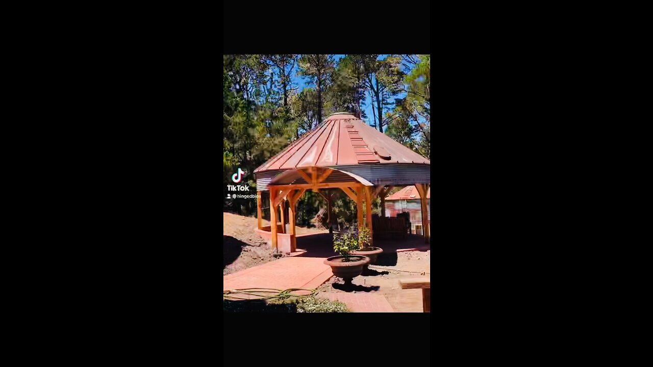 Grain Bin Gazebos built across the US
