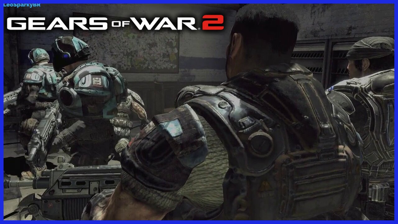 Confronto no hospital - Gears of War 2