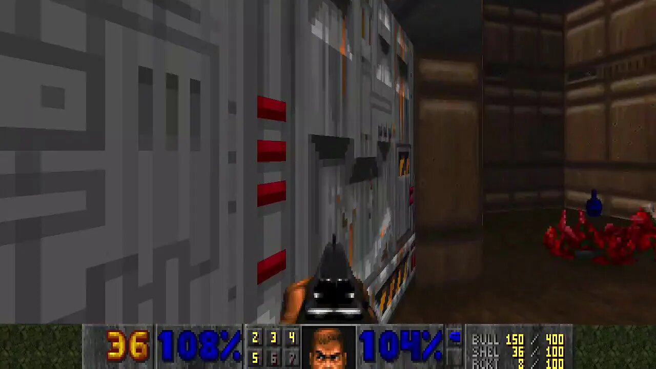 Doom E1M3 collector in 1:06 by CWP24