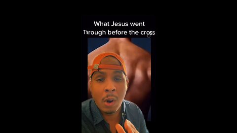 What Jesus went through before the cross 😱 #viral #short #bible #video #2024 #reels #supernatural