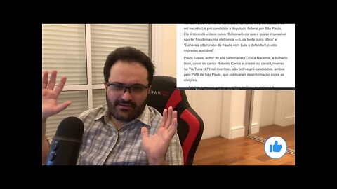 CANALHICE! Globo ataca a Jovem Pan e os influenciadores bolsonaristas