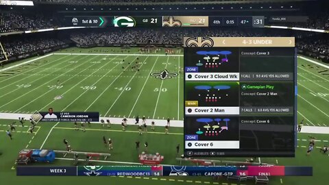 EXECUTIONER747's Live M21 Draft League S1W3 vs Packers