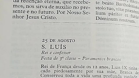 Missa de São Luís - Mosteiro da Santa Cruz