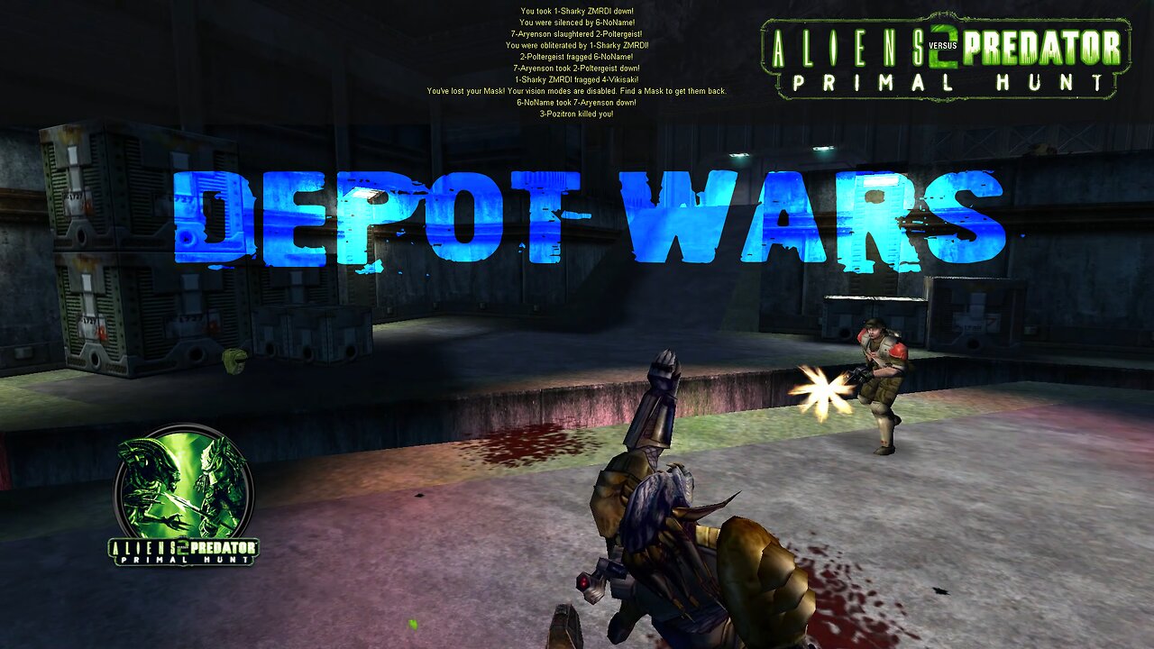 Aliens vs. Predator 2 PRIMAL HUNT - DEPOT WARS | AVPUNKNOWN