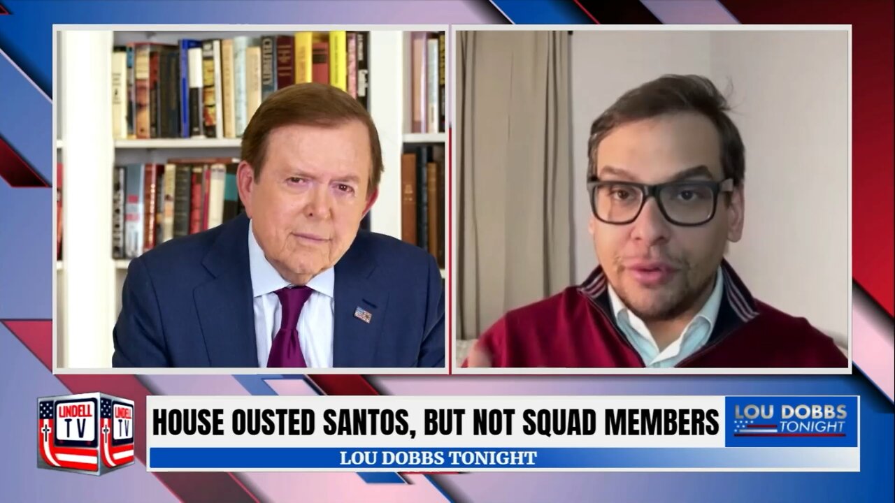 GEORGE SANTOS JOINS LOU DOBBS TONIGHT TO TALK RINOS IN THE HOUSE