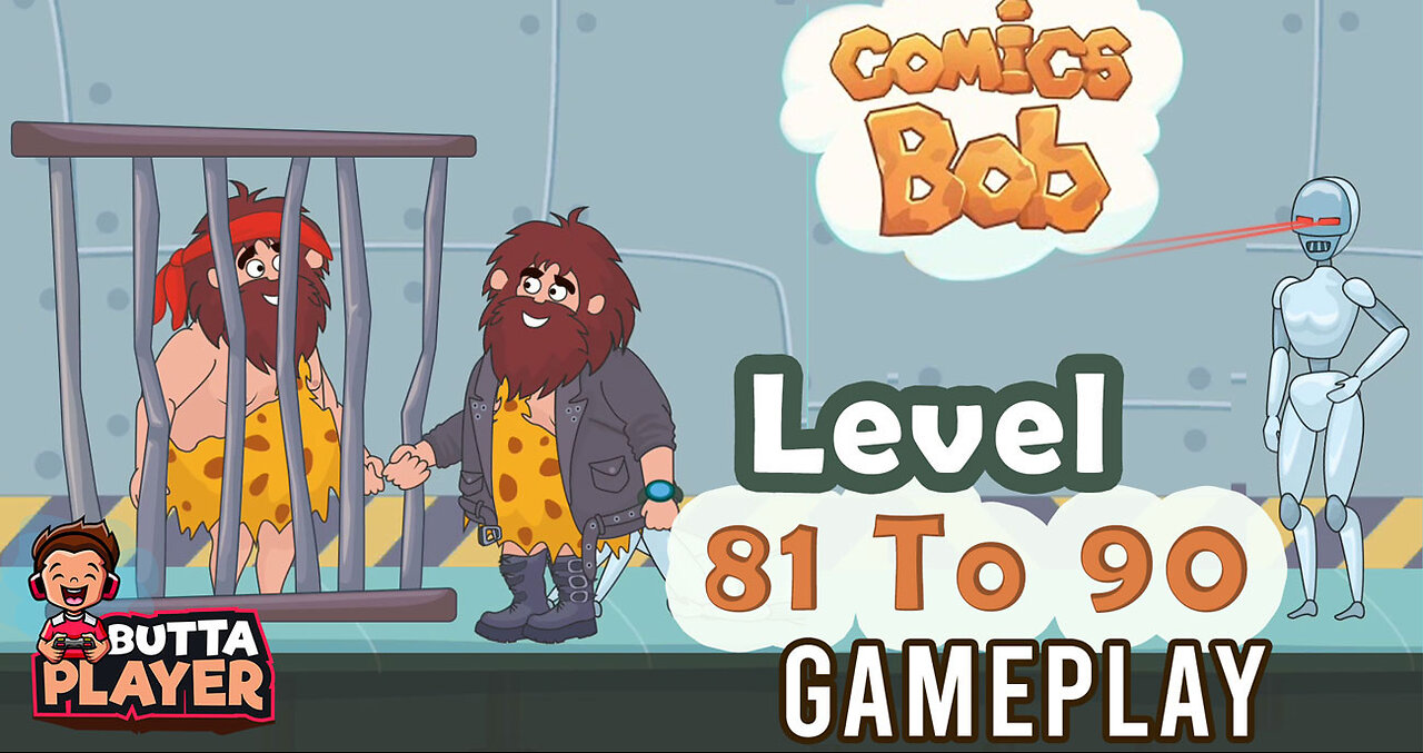 Comics Bob - Puzzle Game All Levels 81 - 90 ⛳ Android Gameplay Walkthrough