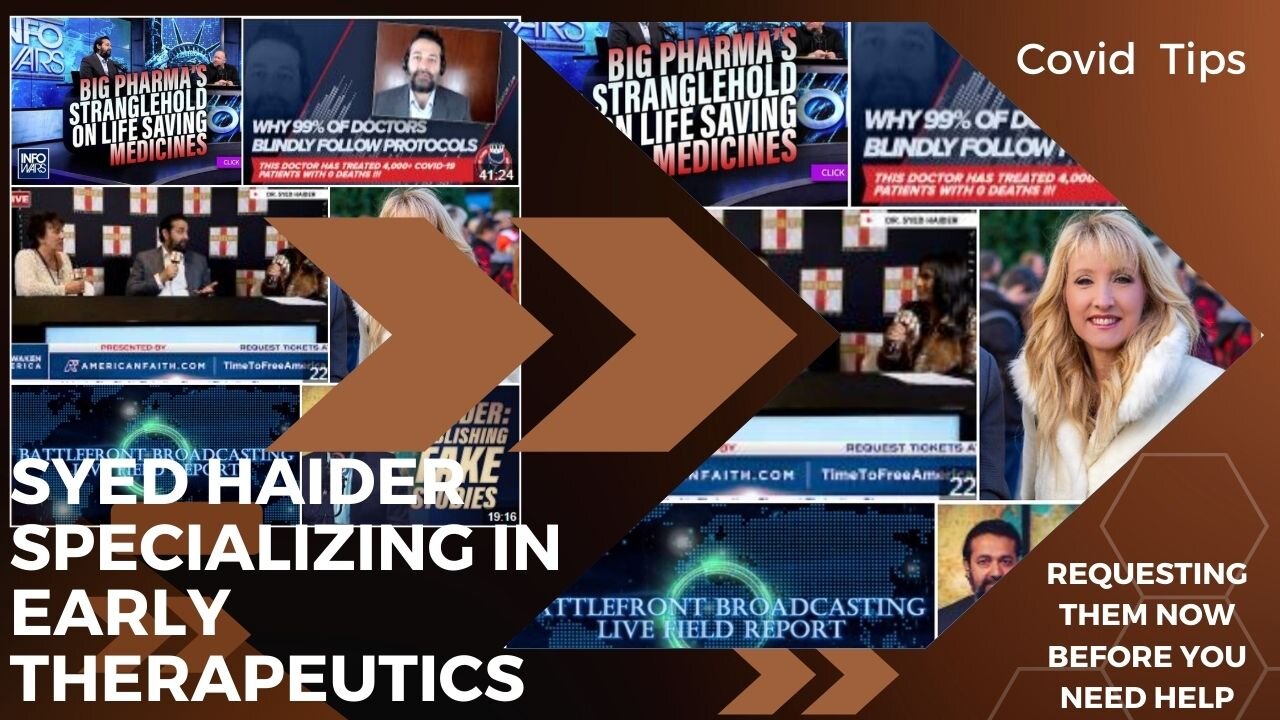 Syed Haider Interviews BattleFront Broadcasting, InfoWars Alex Jones