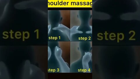 how to massage shoulder