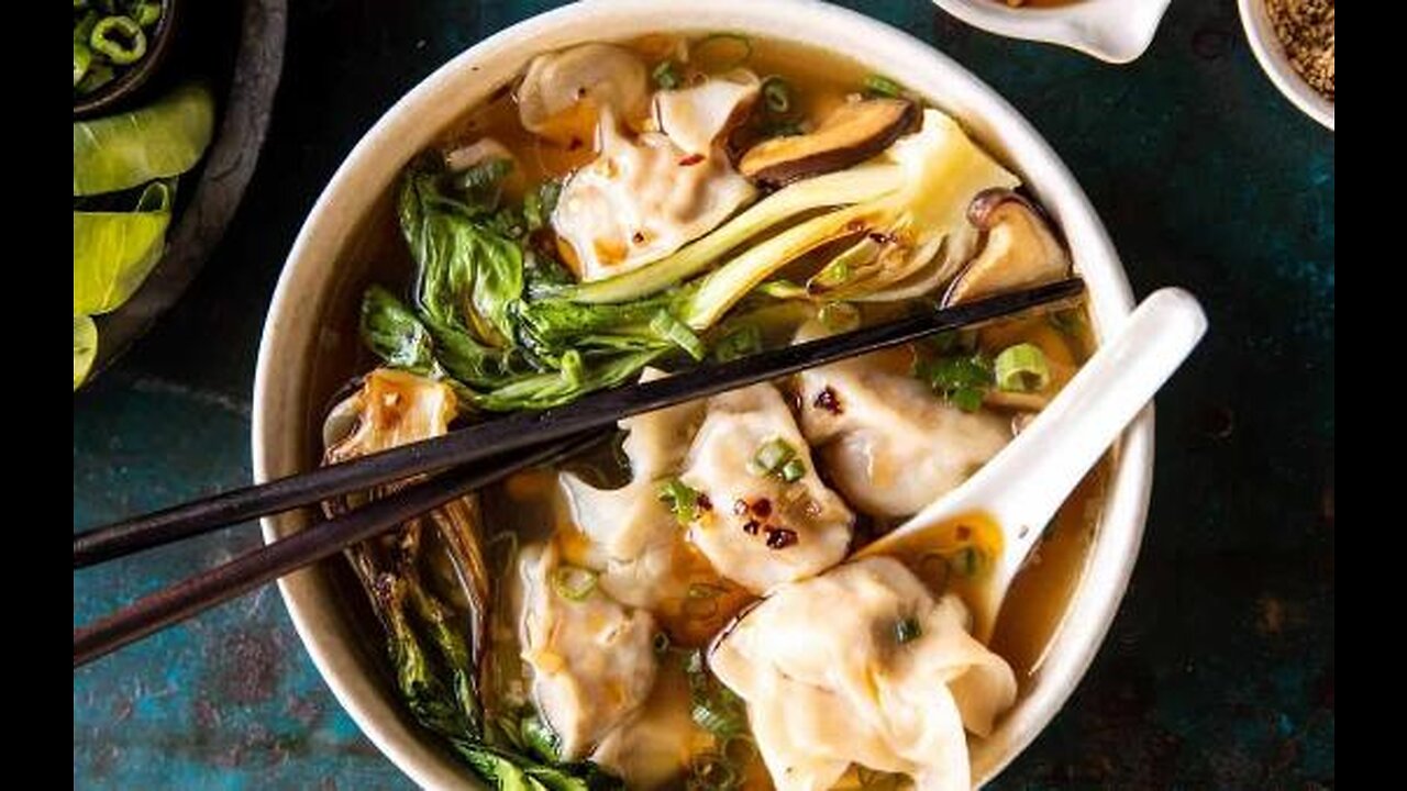 Chicken Wonton soup