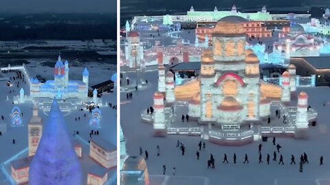 China biggest International Ice and Snow Festival