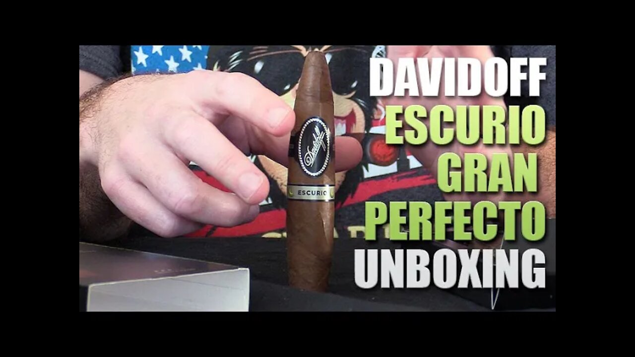 Davidoff Escurio Gran Perfecto Unboxing