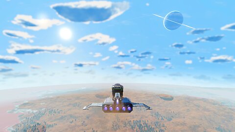 SOARING THROUGH AN ALIEN ATOMOSPHERE ‖ Ambient ‖ Study/Relax ‖ Space ‖ No Man's Sky