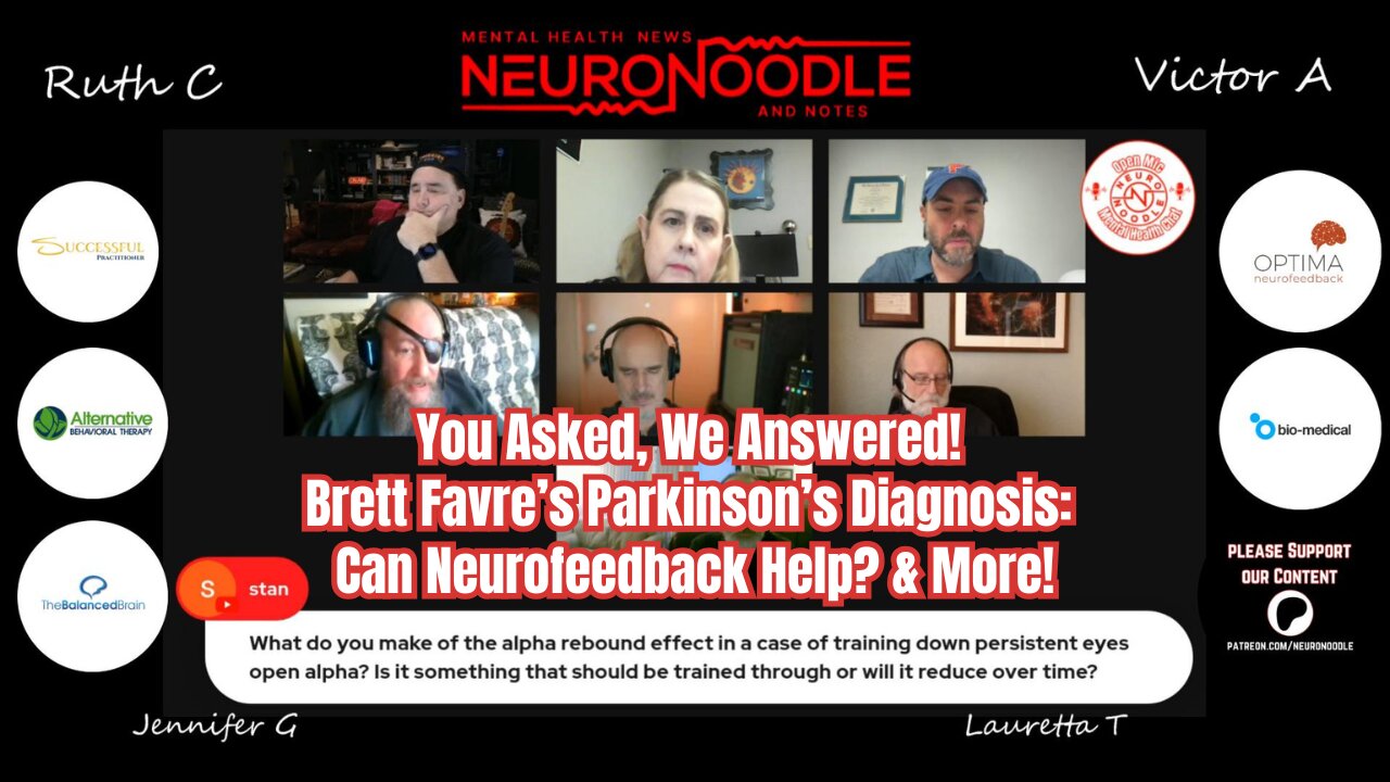 Brett Favre’s Parkinson’s Diagnosis & Neurofeedback’s Role | Live Q&A with Experts