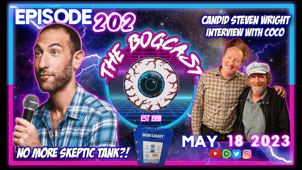 Ari Shaffir Ending Skeptic Tank, Steven Wright Speaks, Zelda TotK, UFO Report | #202: The Bogcast