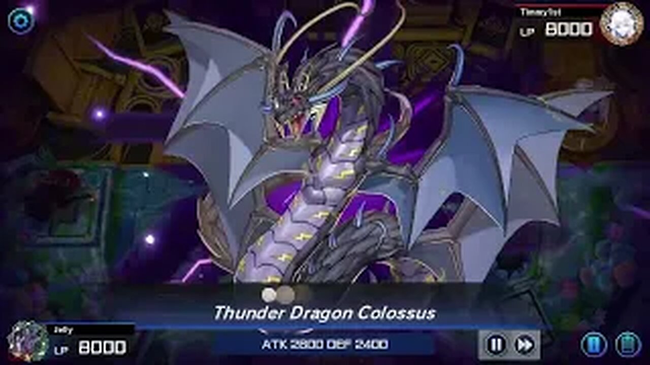 Destroying opponents with thunder dragons for 5 minutes!!!