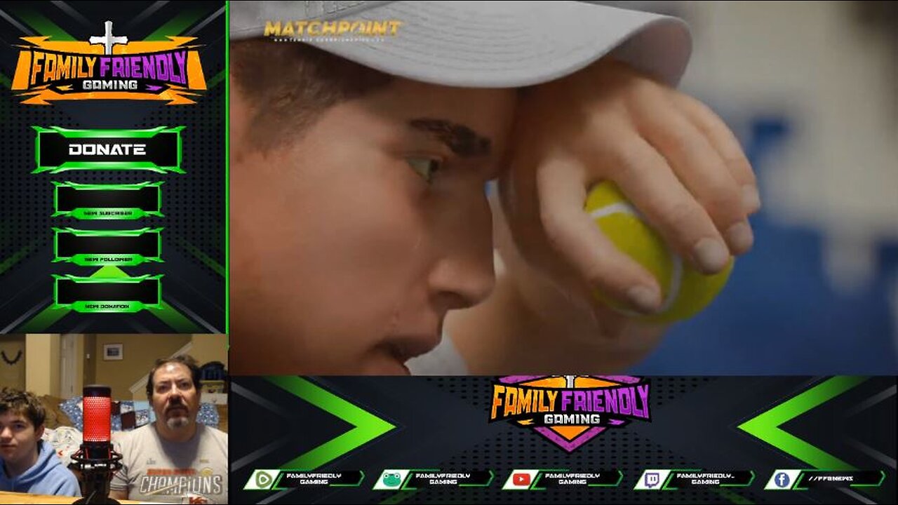 FFG Reacts Match Point Tennis Championship Announce Trailer