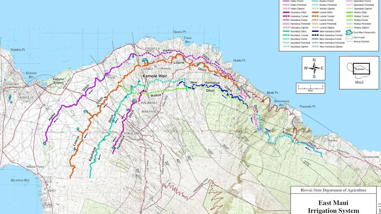 Maui - Above Ground Irrigation Tunnel System CONFIRMED!