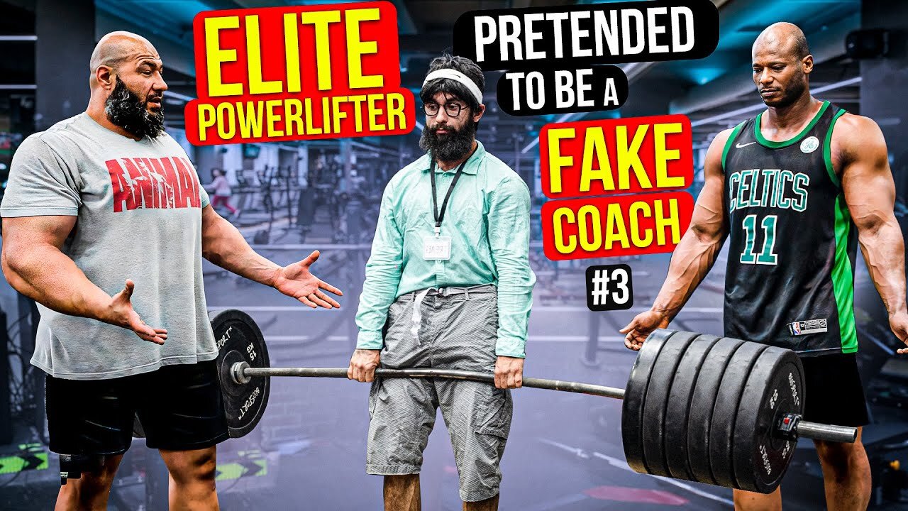 Elite Powerlifter Pretended to be a FAKE TRAINER #3 - Anatoly Aesthetics in Public