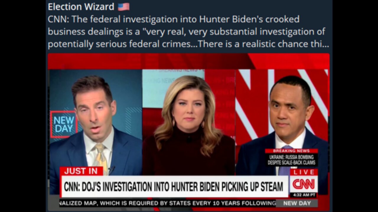 Now CNN & WaPost Exposing Hunter, Dam About to Burst, Judge Blocks Navy Mandate