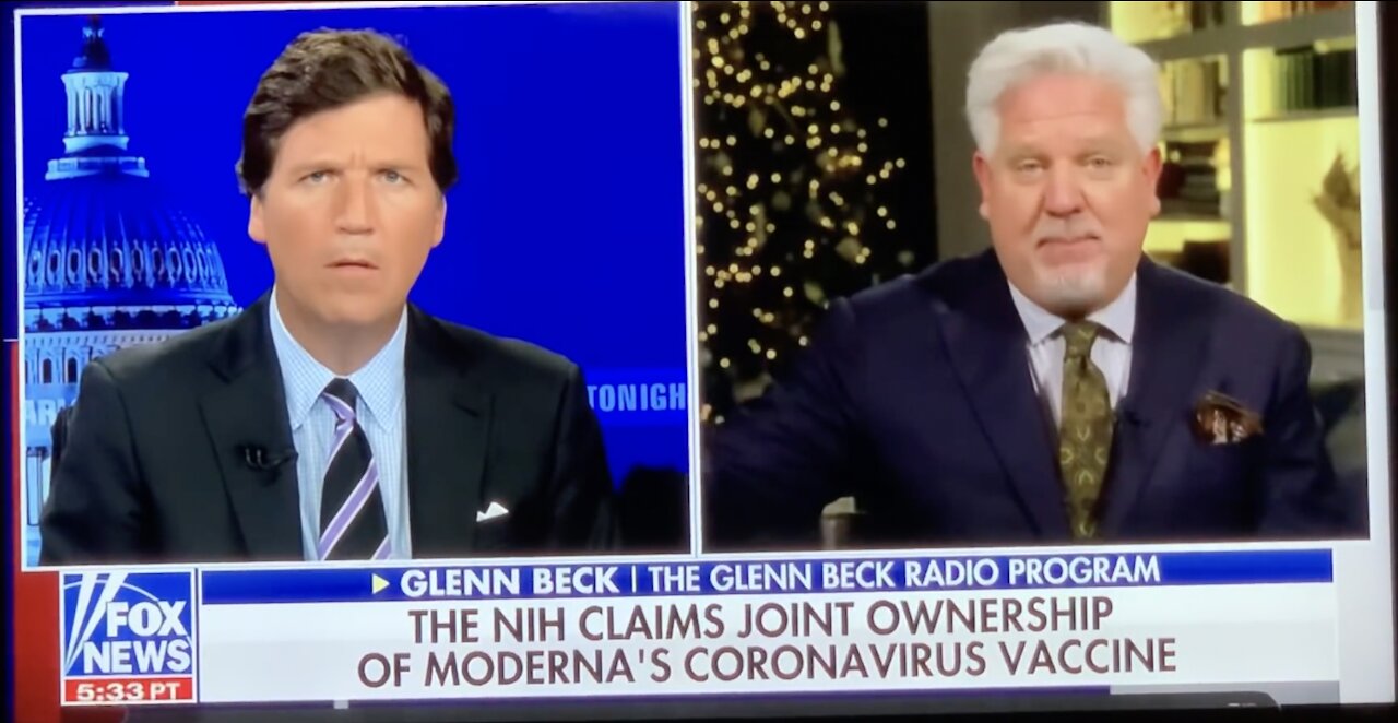 🚨 Dec 8 2021- Glenn Beck > NIH & Moderna Partnered On mRNA Covid Vax BEFORE The Pandemic