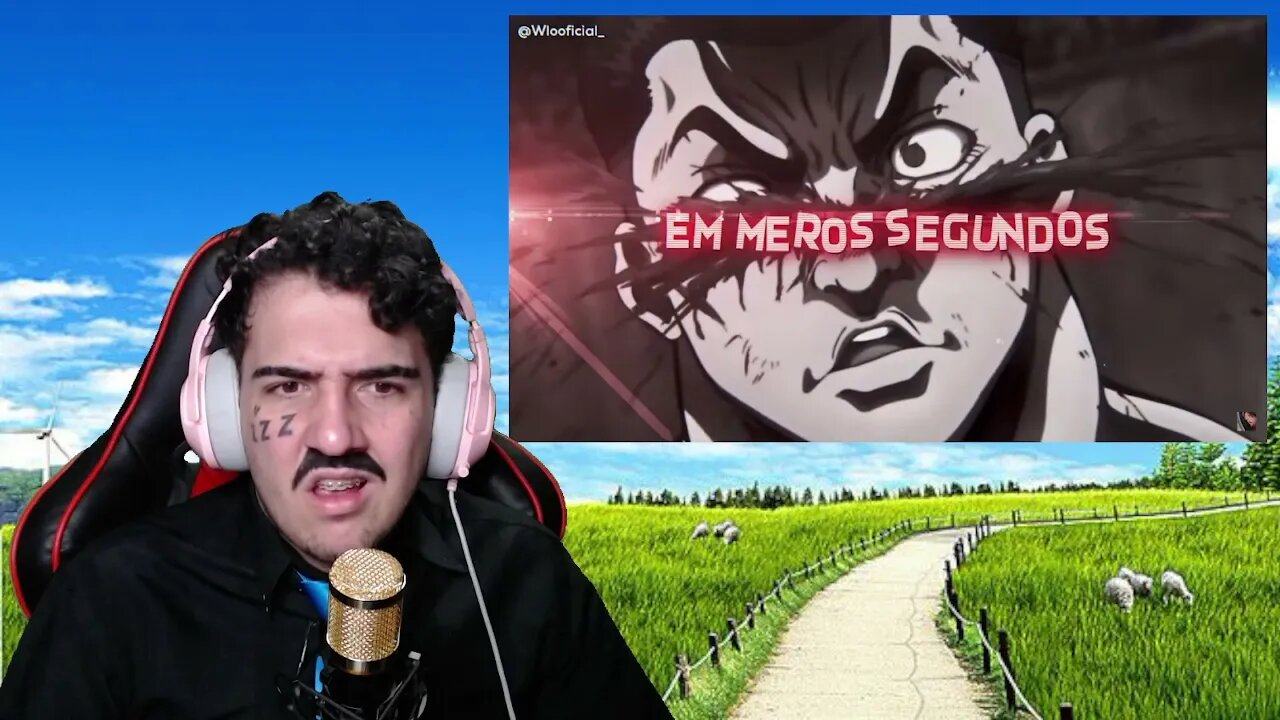 PASTOR REACT WLO - Torneio Raitai [ Baki The Grapper ]