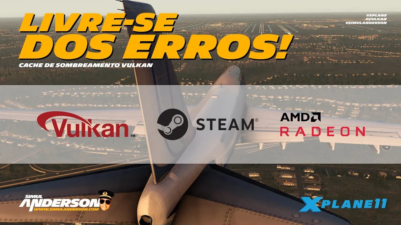 Tem X-Plane 11 da Steam? Driver de vídeo da Radeon Bugado? - Assista esse vídeo!