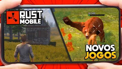 2 NOVOS JOGOS ESTILO RUST PARA CELULAR ( ANDROID ) RUST MOBILE