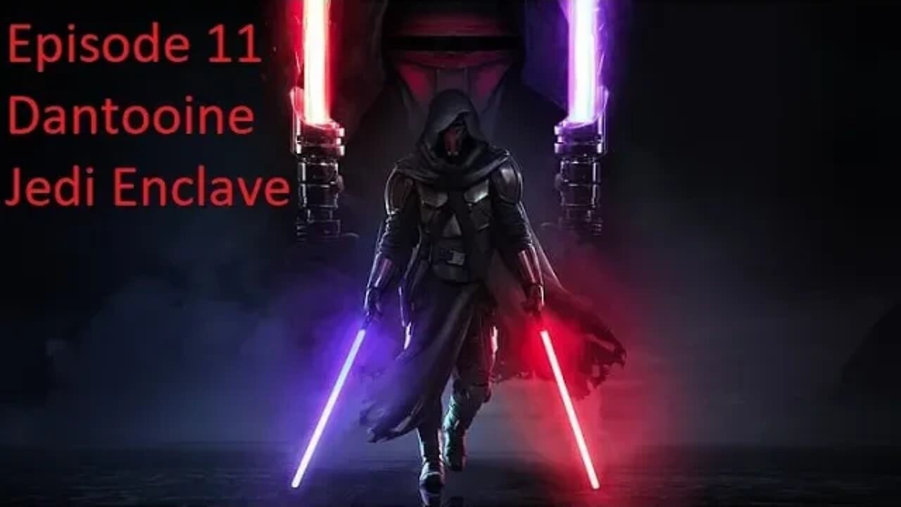 Episode 11 Let's Play Star Wars: Knights of the Old Republic - Dark Lord - Dantooine Jedi Enclave