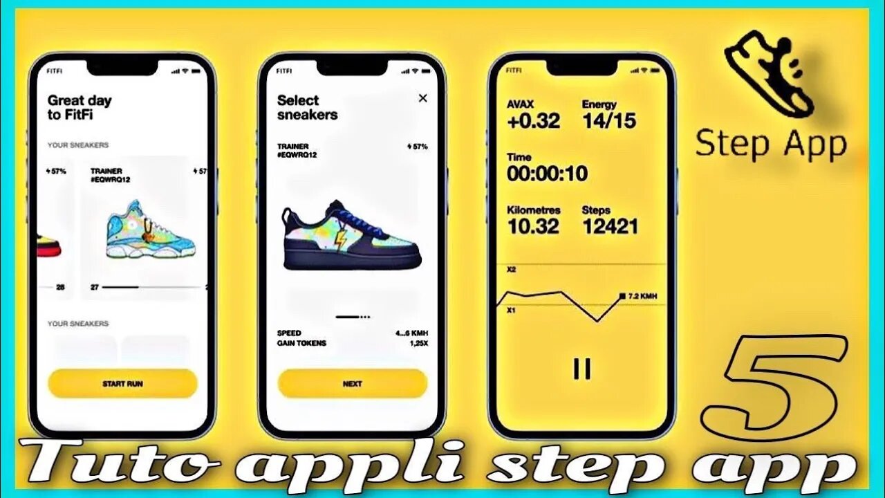 5. TUTO APPLI STEP APP "TRY APP" REFERRAL POUR GAGNER DU FAT !