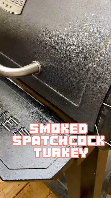 Smoked Spatchcock Turkey