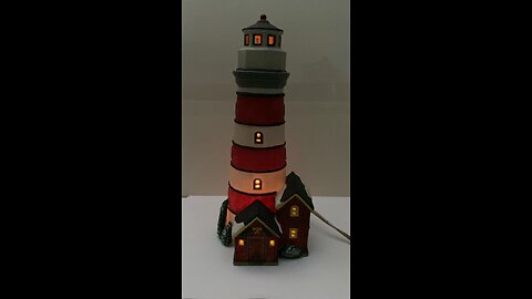 Mini-Vlog: Stop & Shop! LeMax (Vintage 1998) FLASHING LIGHTHOUSE - Tested/Works