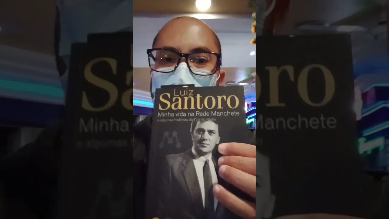 Lançamento do Livro: Luiz Santoro - Minha vida na Rede Manchete #shorts