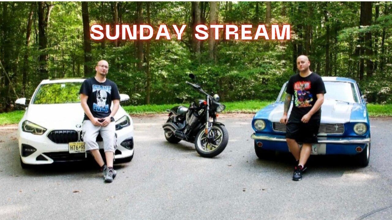 BACK WITH A SUNDAY STREAM