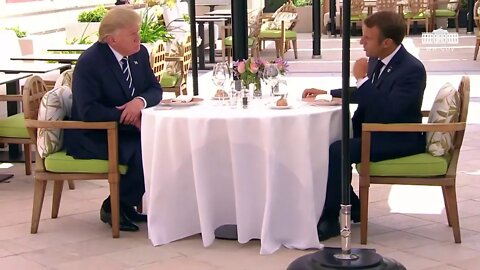 🔴 President Trump Participates in a Bilateral Meeting with the President of France