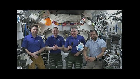 Expedition 69 NASA’s SpaceX Crew-6 Talks with Media Before Station Departure - Aug. 23, 2023