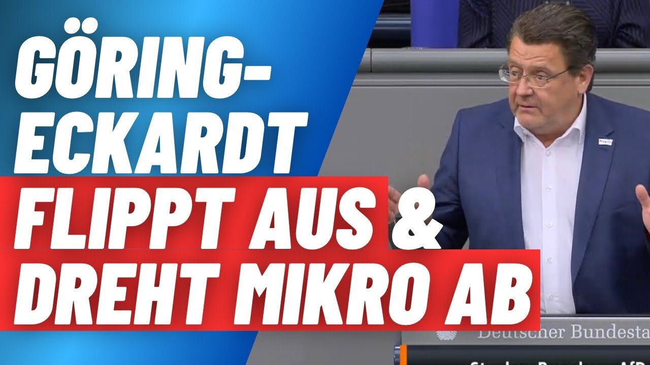 Gรถring-Eckardt flippt aus und dreht Mikro ab@Stephan Brandner MdB๐๐๐๐ COV ID1984