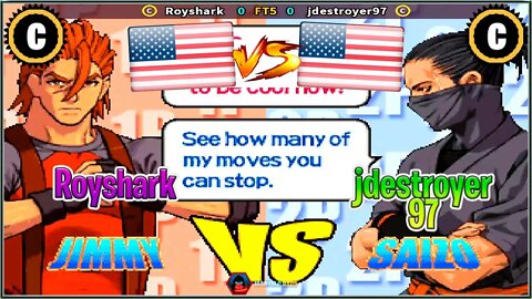 Power Instinct Matrimelee (Royshark Vs. jdestroyer97) [U.S.A. Vs. U.S.A.]