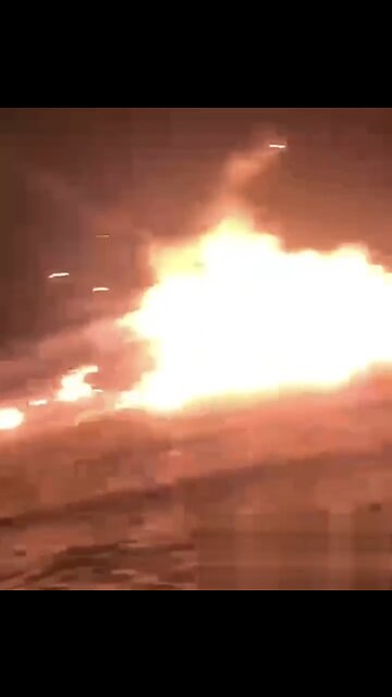 Ukraine war videos: Russian Air defence S300 EXPLOSION captured by a Russian soldier