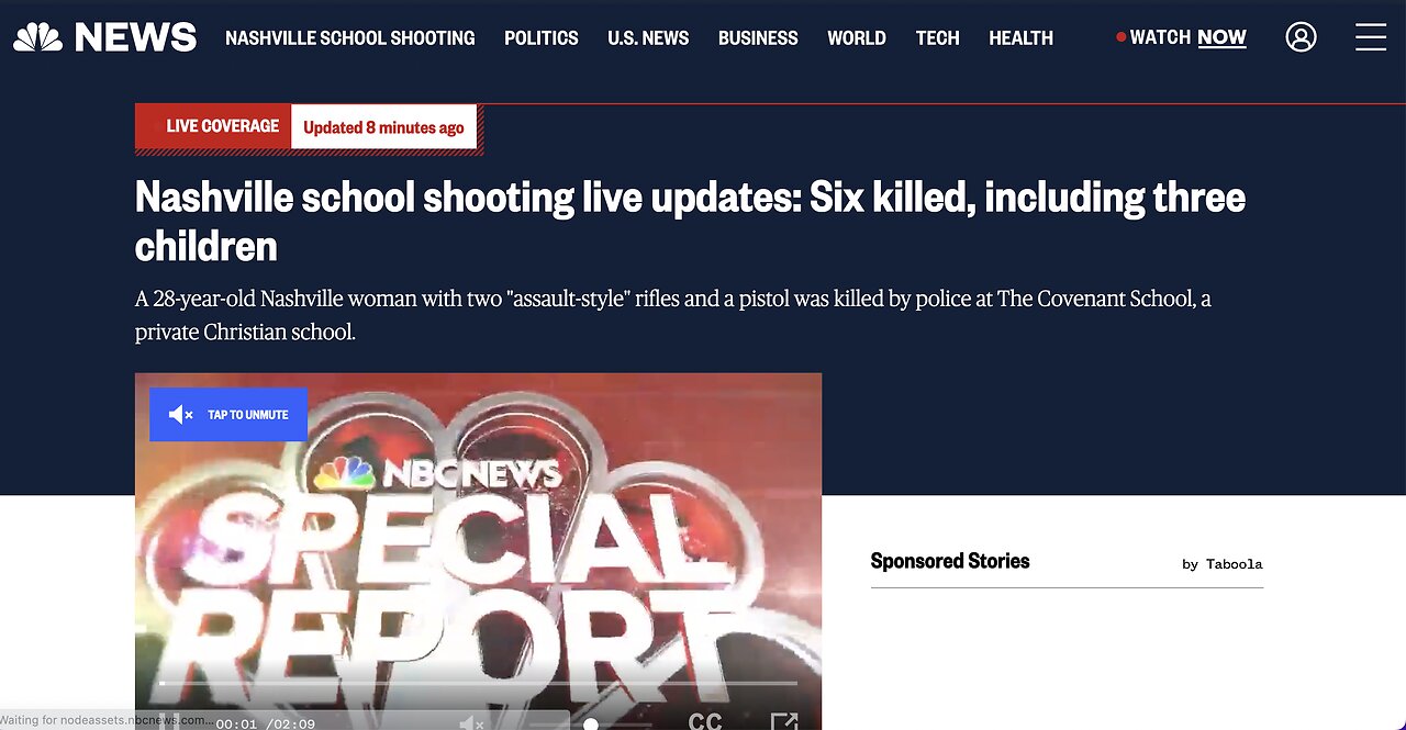 Nashville school shooting live updates: Six killed, including three children