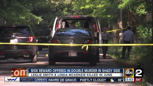 $10,000 reward offered in double homicide in Shady Side